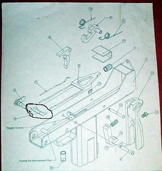 Semi Auto Trigger Bar for COBRAY and MPA